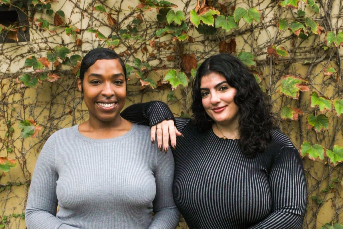 Daishea Poole and Leona Esmaeily-Aimua, licensed therapists at Heart 2 Heart Therapy